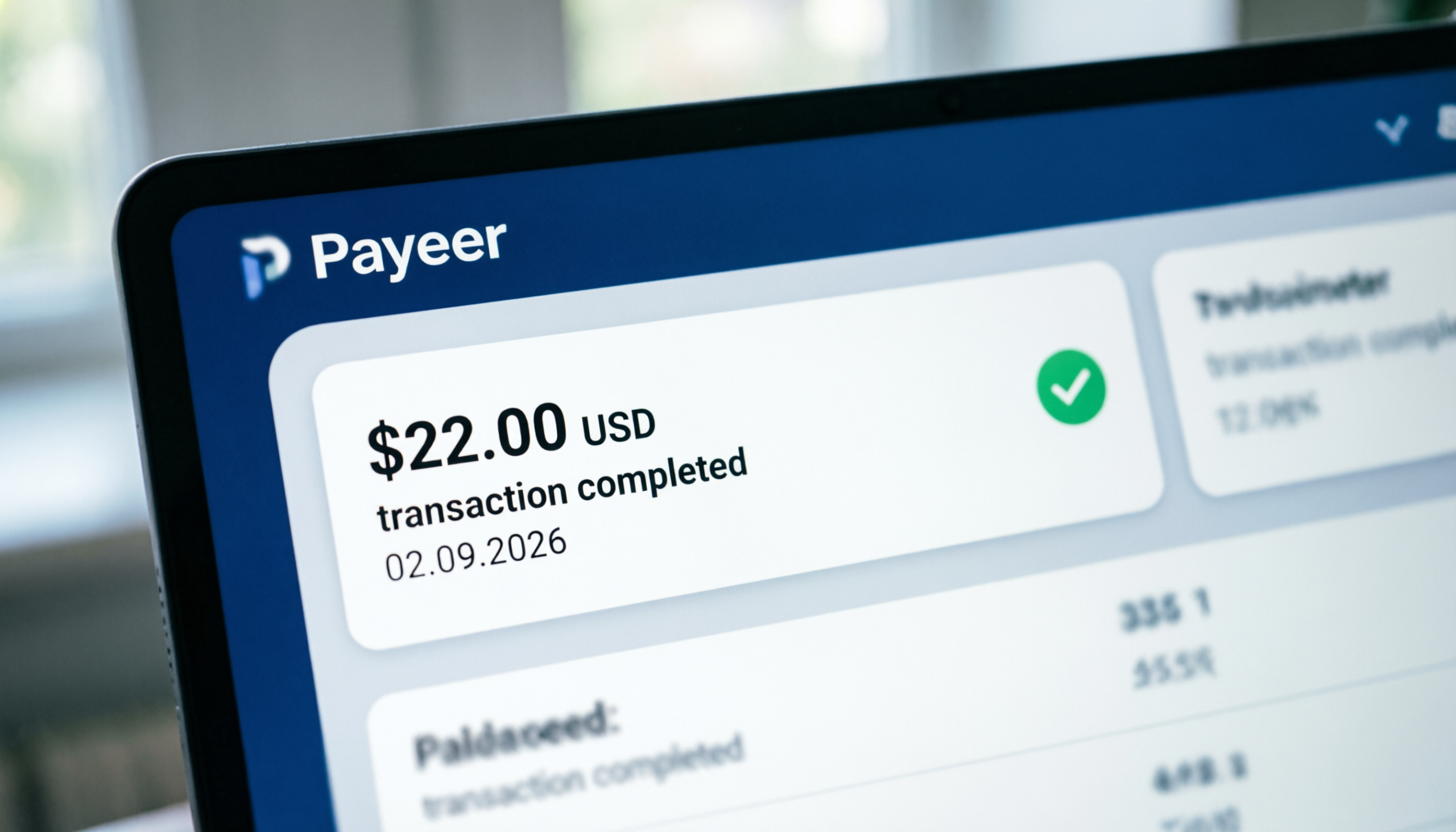 Payeer Withdrawal Proof $22.00 USD September 2026 - Survey Payment